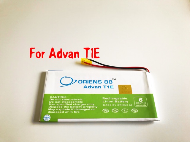 (P) Baterai batre battery Advan T1E double power/IC oriens88
