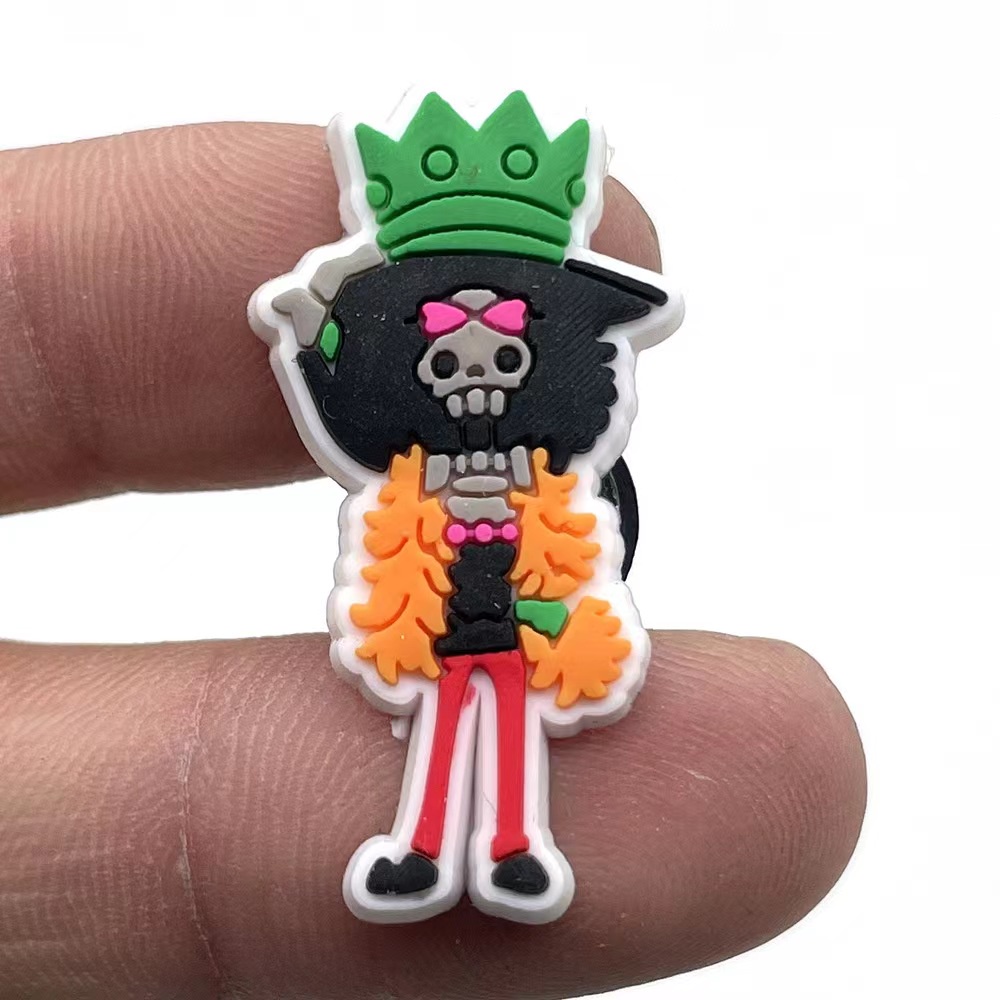 Charms Pin Jibbitz Anime One Piece Crocs Untuk Sepatu