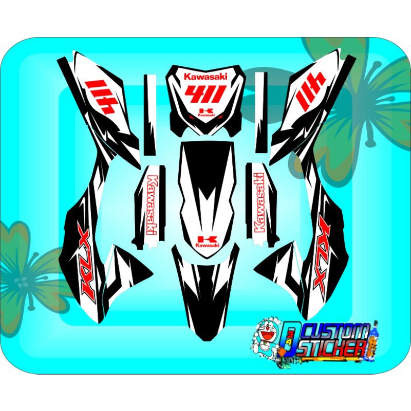 DECAL KLX TIPE G DECAL KLX BF DECAL KLX GORDON DECAL KLX TIPE S DECAL CRF DECAL WR155