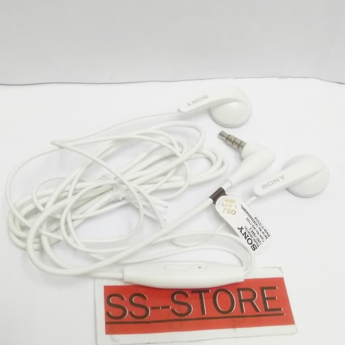 Headset Handsfree Earphone SONY ORIGINAL 100% SONY MH410 MH410C ORIGINAL
