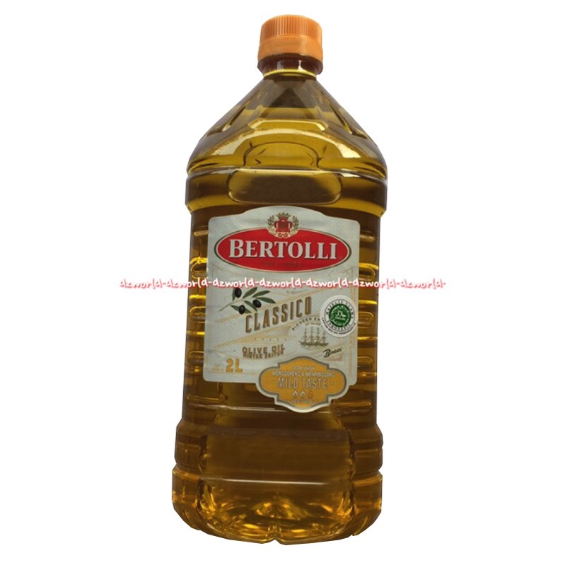 Bertolli Classico 2L Oilve Oil Minyak Zaitun Mild Taste Bertoli Olives Oils 2 Litter Cooking Oil Ber Tolli Minyak Goreng