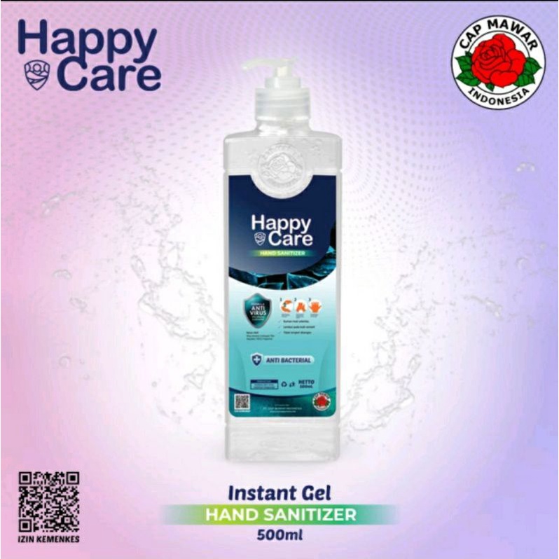 Happy care HAND SANITIZER pump 500 ml ANTI SEPTIK GEL neotech 1 liter ANTISEPTIK GEL snap clean 1L