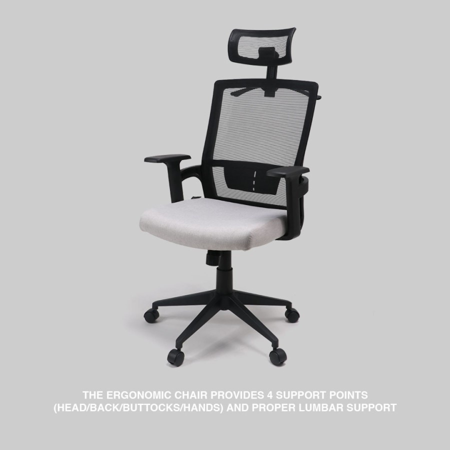 Rexus NC1 / NC-1 Ergonomic Office Chair Kursi Kantor 100% ORIGINAL DAN GARANSI RESMI