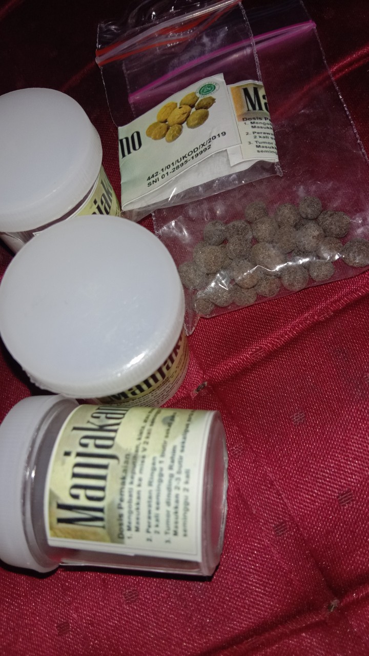 Botol+sticker Manjakani Chy Arno(bisa Cod)