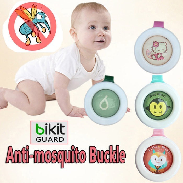Mosquito Repellent buckle/pin Anti nyamuk alat pengusir serangga bayi