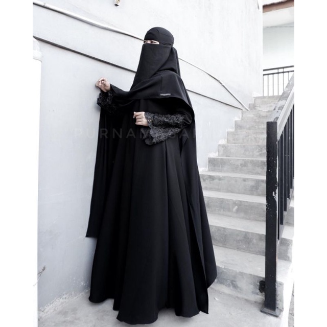 [ABAYA ONLY] ZAARA ABAYA by PURNAMASARIDEVI