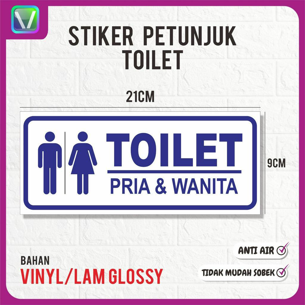 

STIKER PETUNJUK TOILET / WC