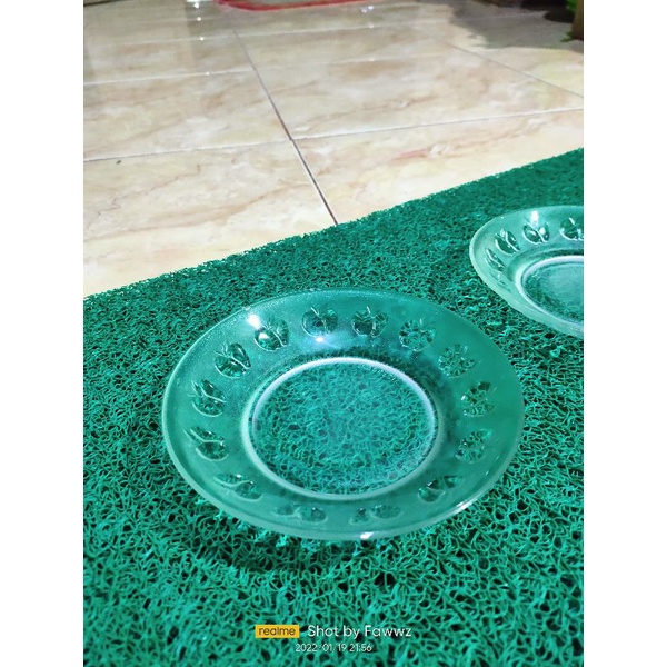 Lepek apel/lepek kaca/tatakan gelas/tatakan cangkir