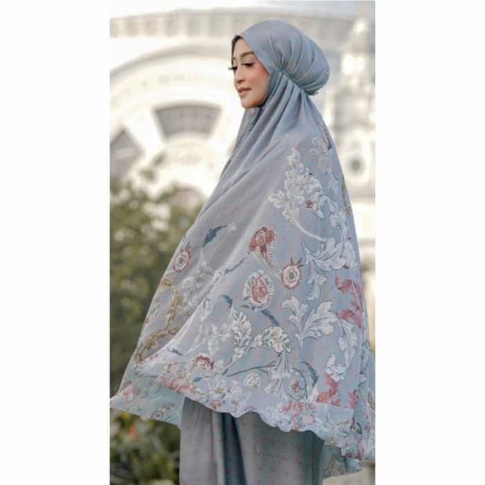 BUTTONSCARVES PRAYER ROBE THE ROYALE SERIES - BLUE JEAN
