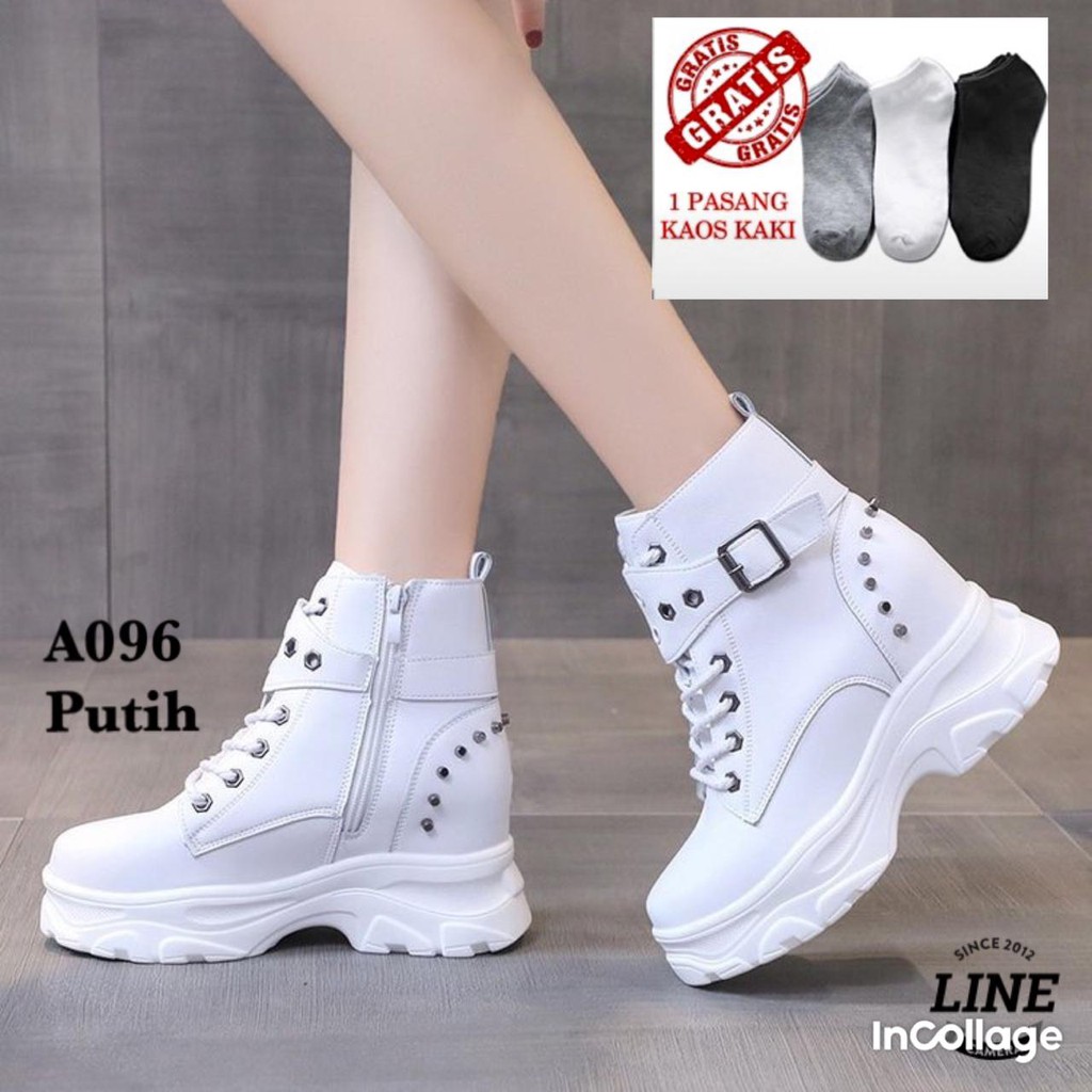 SEPATU WEDGES WANITA   FASHION KOREA A096