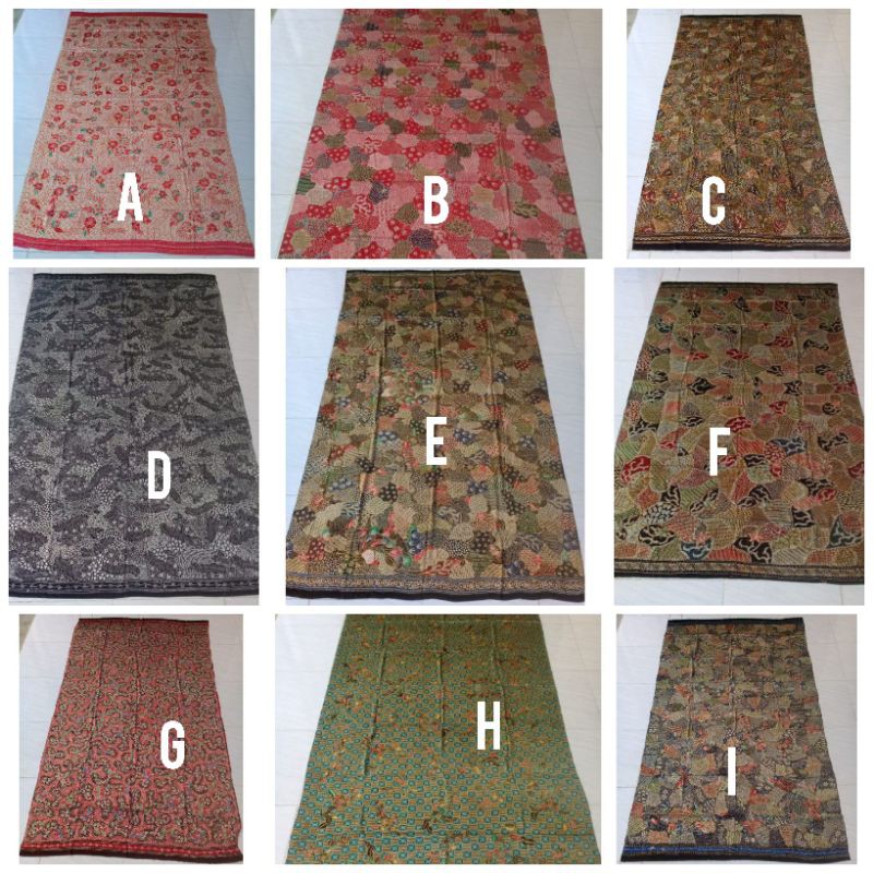 KAIN BATIK TULIS KAIN SUTERA SUPER