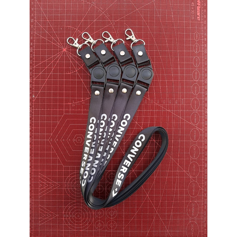 

Gantungan Kunci Convers / Kalung ID Card / Tali Convers / Gantungan Tali Lanyard / SABLON