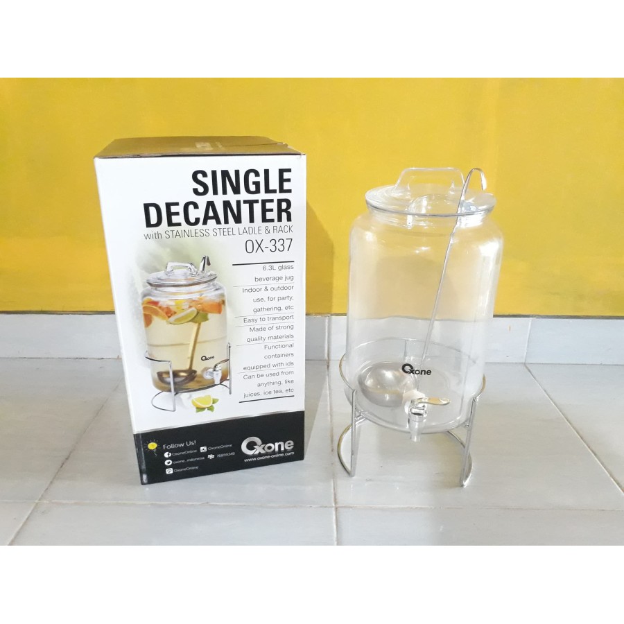 Oxone Single Decanter (OX-337)