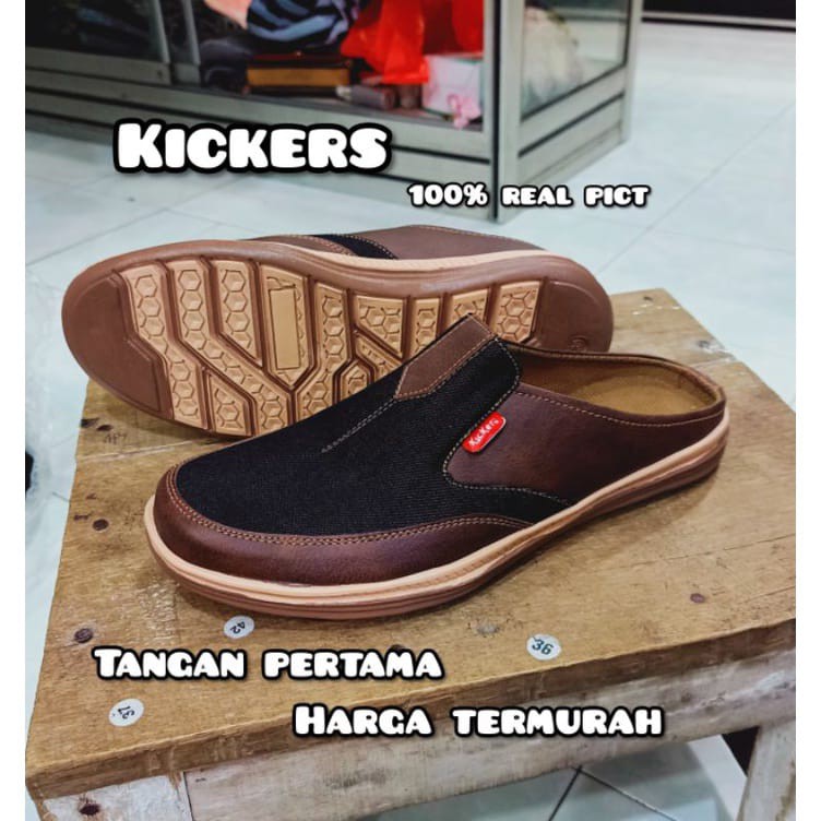 kickers-( B0x dijual terpis4h ) bisa bayar ditempat- sandal pria/ sepatu pria