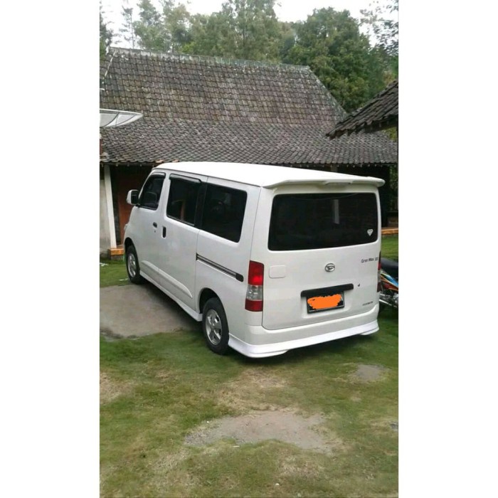 Bodykit Luxio - Daihatsu Luxio - Luxio bodykit NIKMATI BODYKIT Granmax Luxio Luxio Add on