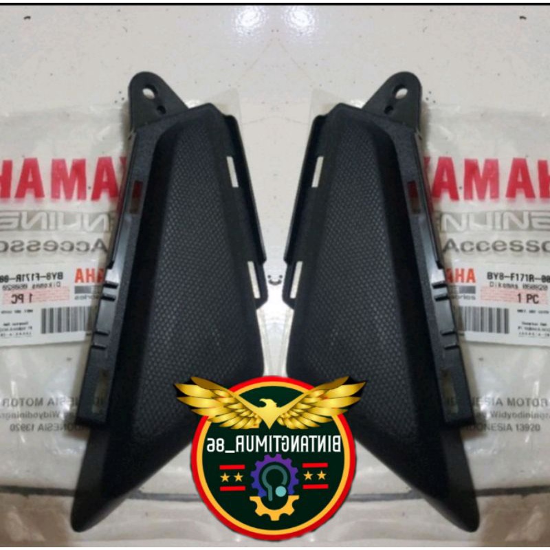 COVER DUK SAMBUNGAN BODY BELAKANG KANAN KIRI X-RIDE 125 ORIGINAL
