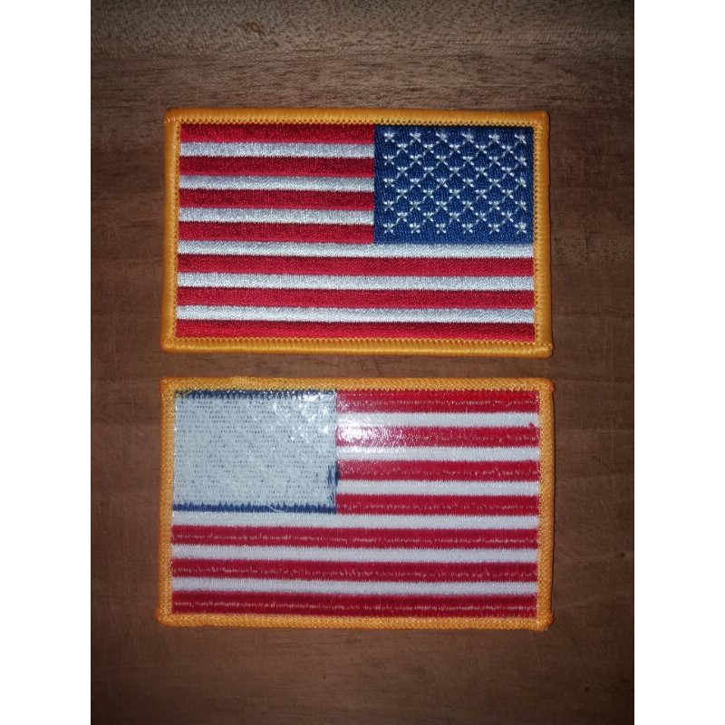 Us Flag Patch Bordir for BDU Jaket M65
