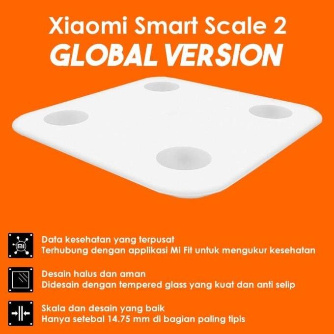 XIAOMI Mi Smart Scale 2 Body Composition Scale Timbangan Pintar