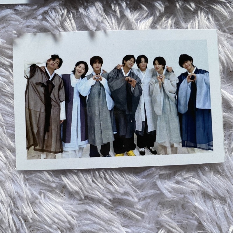 FANKIT BTS HAPPY CHUSEOK 2022