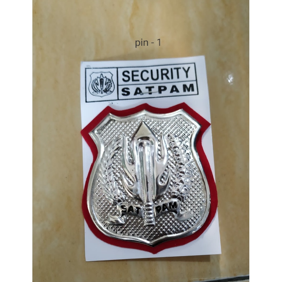 WING SATPAM, KEWENANGAN SATPAM, PIN MITRA POLRI , PIN GADA PRATAMA, MONOGRAM SATPAM, PIN SATPAM