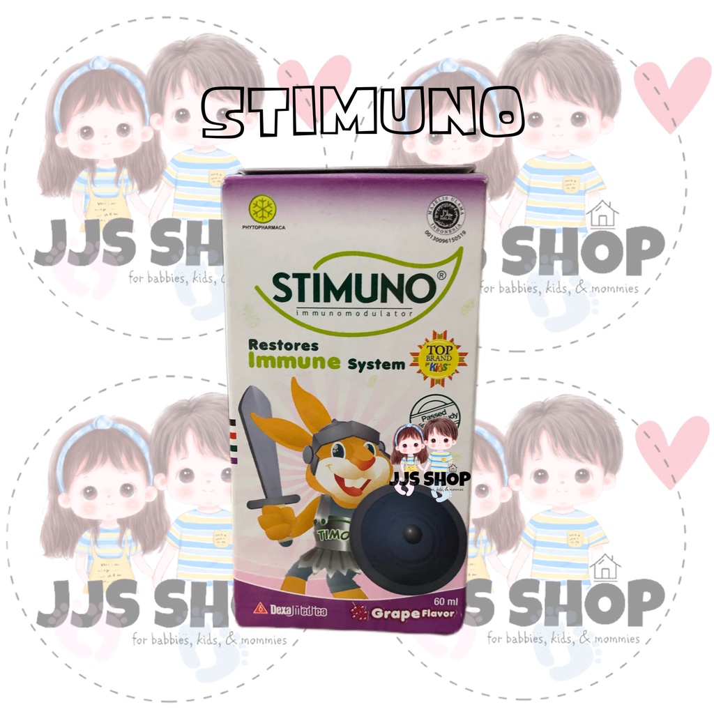 STIMUNO SIRUP SYRUP MULTIVITAMIN ANAK MEMPERBAIKI SISTEM IMUN 60ML 100ML