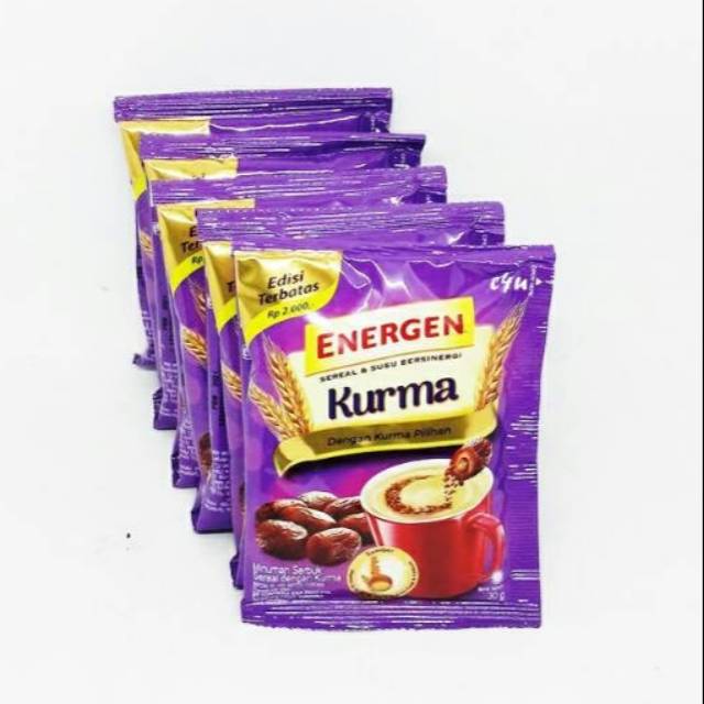 

Energen Minuman Sereal Kurma Rencengan 10sachet@30g