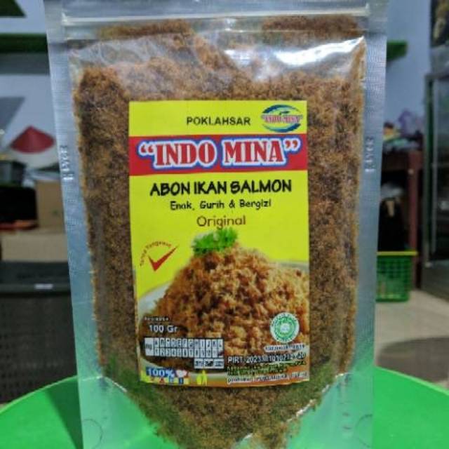 

COD(BAYAR DI TEMPAT) ABON IKAN SALMON DAN TUNA NON MSG HALAL 100gr