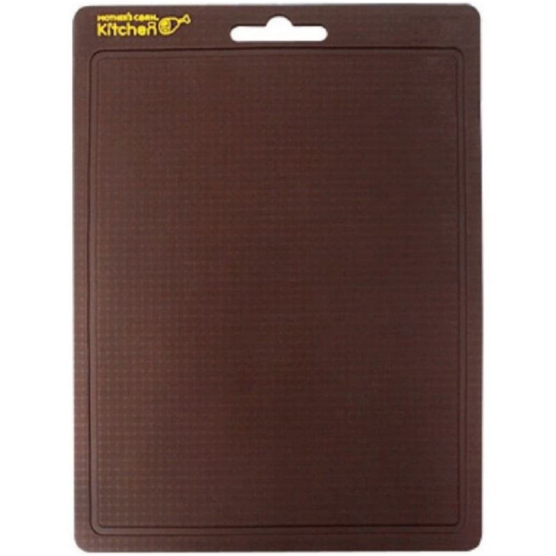 MOTHER'S CORN Silicone Cutting Board Brown