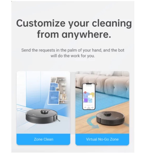 Dreame Z10 Pro Robot Vacuum Cleaner Washing Mopping 3000Pa Mi