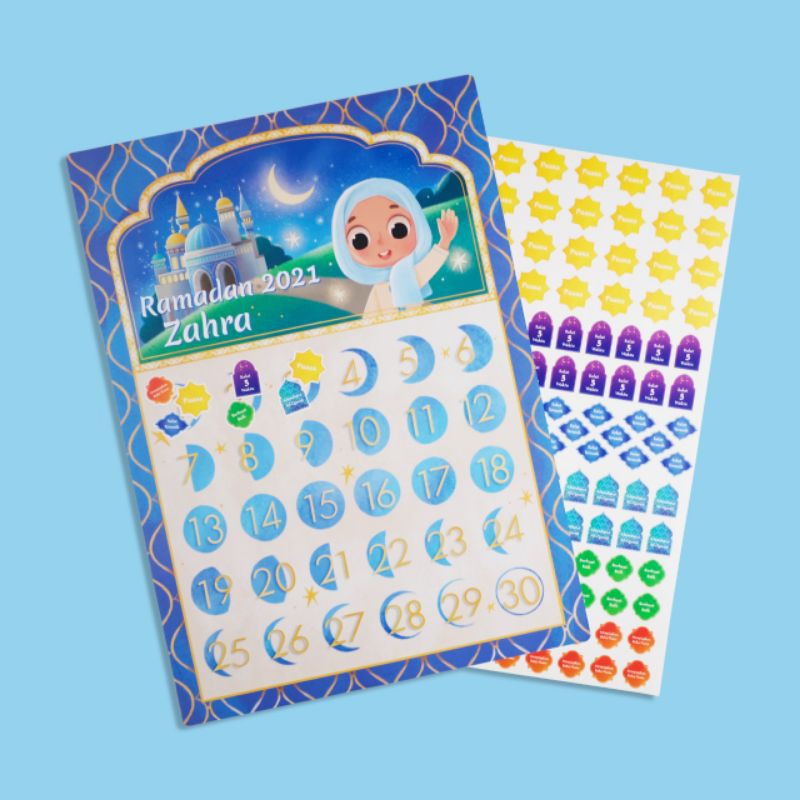 

Kalender Tema Ramadan Anak Personalized Custom Calendar Bookabook