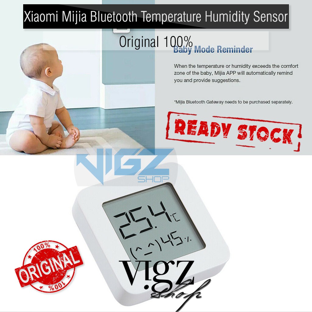 Xiaomi Mijia Bluetooth Temperature Humidity Sensor Original