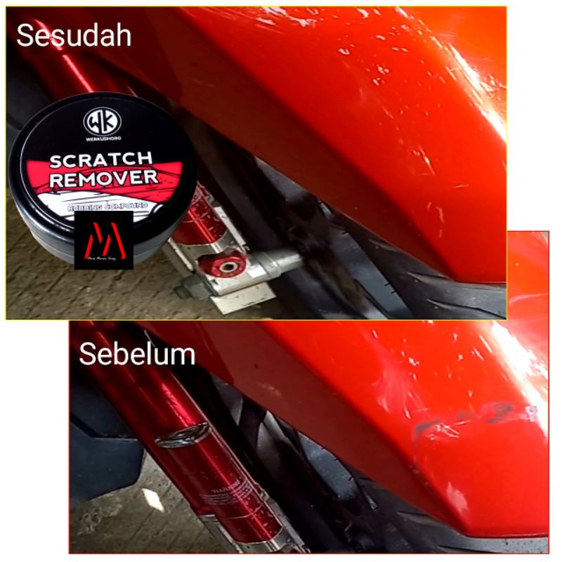 Penghilang Baret Body Motor &amp; Mobil / Rubbing Compound Scratch Remover Pengkilap Body Motor Mobil