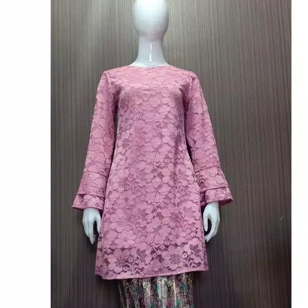 KEBAYA BRONIK KEBAYA KINANTI BRUKAT ROK PRISKET/KEBAYA MODERN/KEBAYA PANJANG RUMAH KEBAYA BANDUNG RUMAH SONGKET BANDUNG-ATASAN SAJA DUSTY