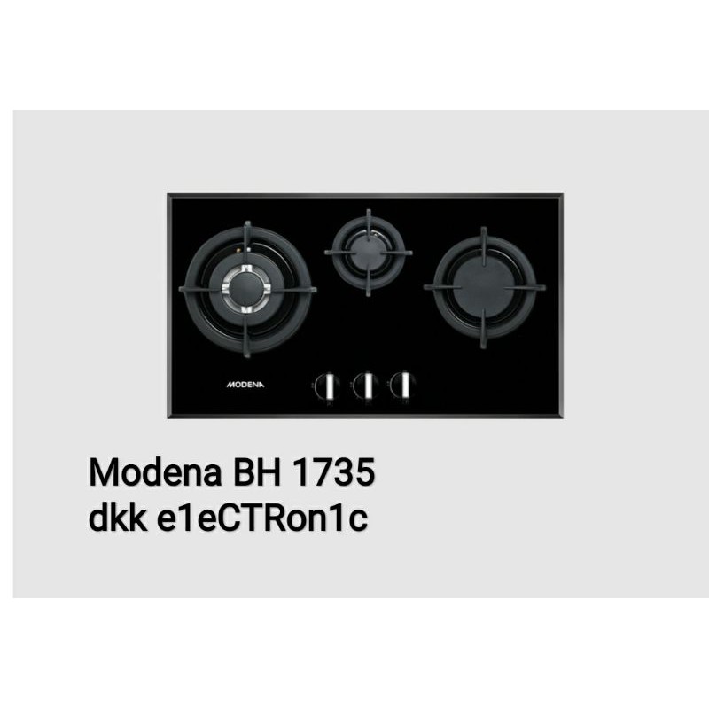 Modena BH 1735 kompor 3 tungku 70cm