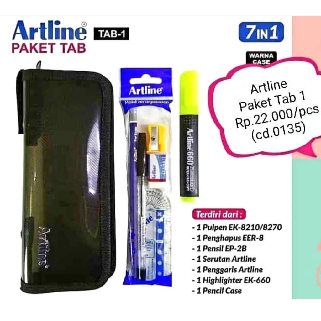 

ARTLINE PAKET TAB 1 7 IN 1 SALE