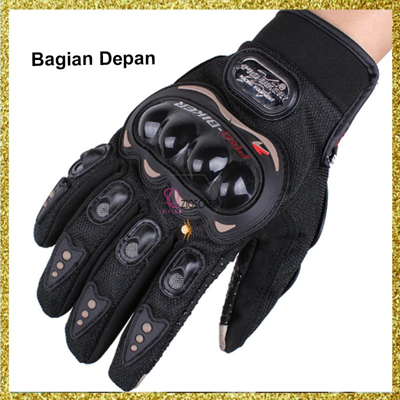 SARUNG TANGAN MOTOR SARUNG TANGAN SEPEDA TRAIL CROSS ARMY MTB GLOVES MOTOR PRIA WANITA GL-FH