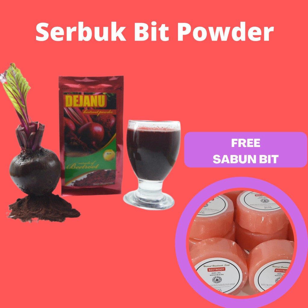 

SERBUK BUAH BIT POWDER TEPUNG BUBUK BUAH BEET BEETROOT TANPA CAMPURAN BISA UTK MASKER WAJAH Terbaik