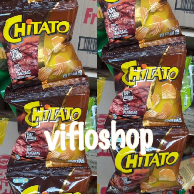 

Keripik Kentang Chitato Sapi Panggang (10 x 15 gram)