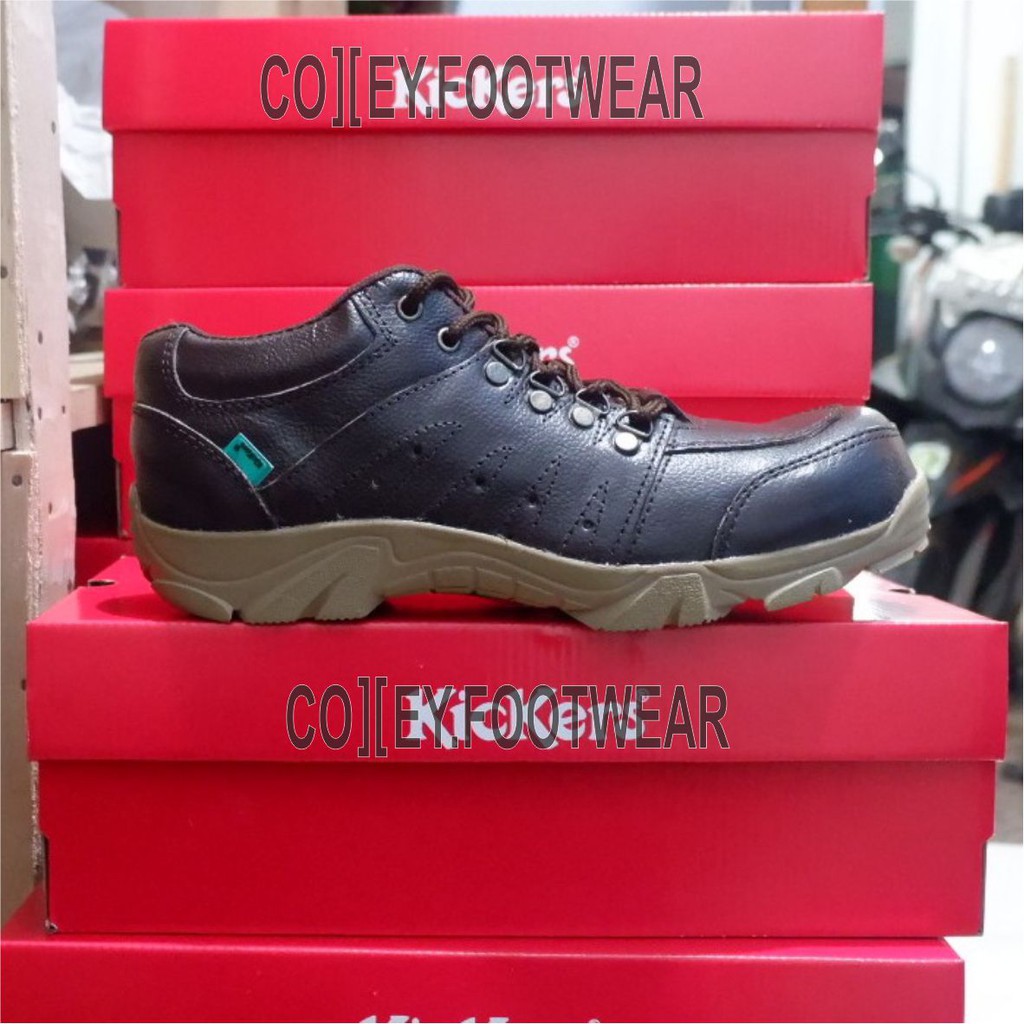 COD - SEPATU BOOT 100% KULIT ASLI / SEPATU GUNUNG / BOOT PENDEK OUTDOOR / BOOTS CLY-BOO.010