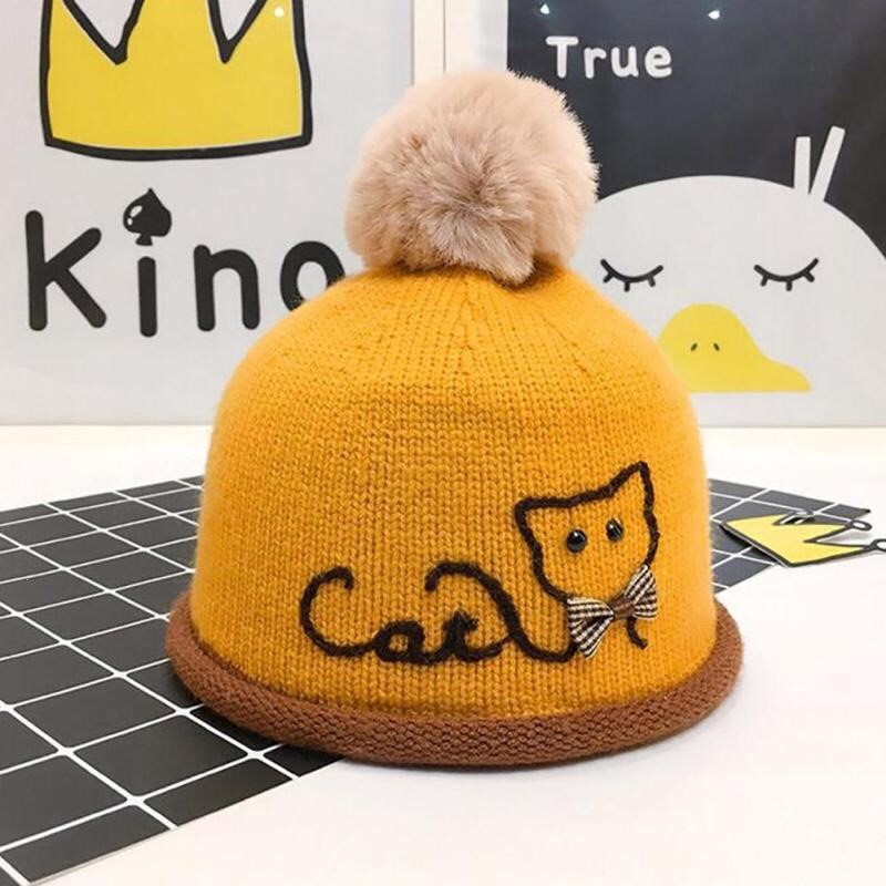 Kupluk Anak | Kupluk Pompom Cat