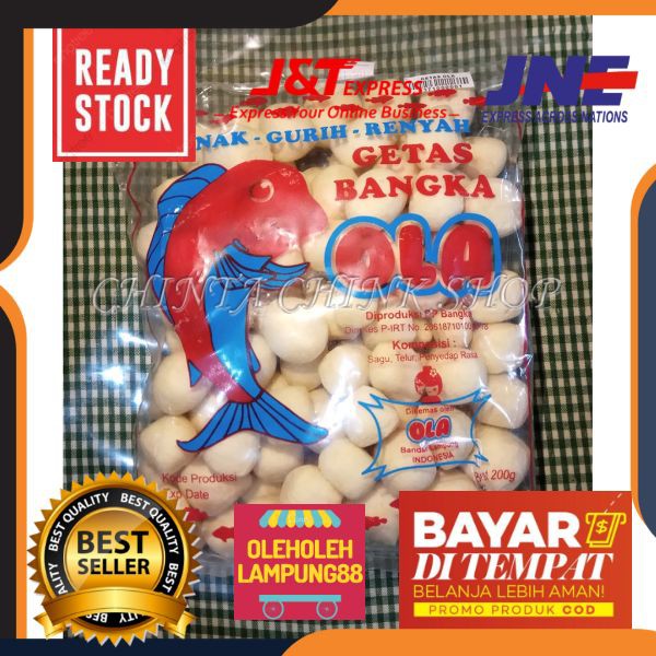 

Kerupuk Getas Bangka OLA 200g Kerupuk Bangka Kerupuk OLA Kerupuk Ikan Tenggiri Bangka Getas OLA