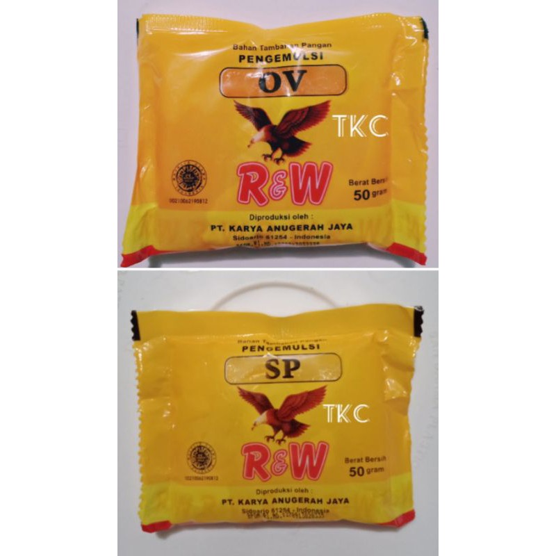 

SP & OVALET RW KEMASAN 50G