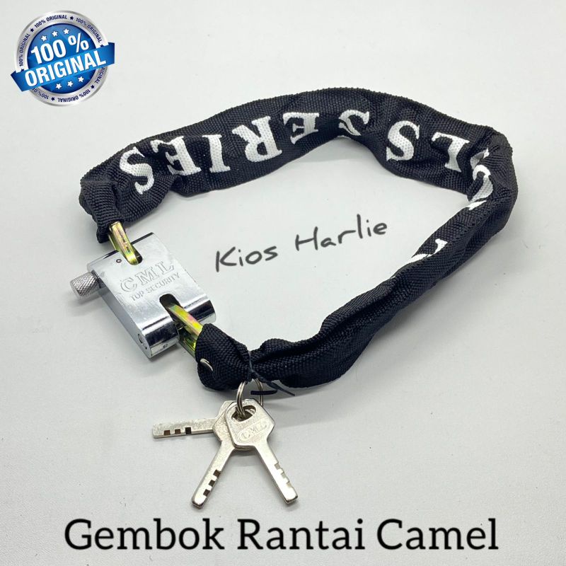 gembok rantai Camel, gembok rantai motor, gembok ranrai sepeda
