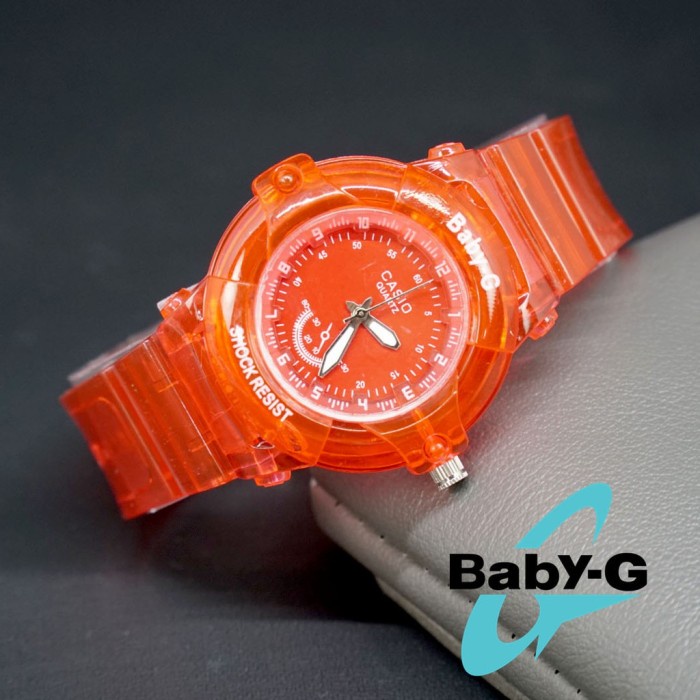 [FASHION] Jam Tangan Wanita Casio Baby G Transparan /Arloji Wanita Casio Terbaru FE501GT