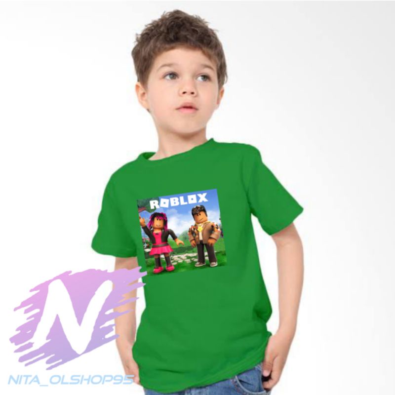 kaos anak roblox baju karakter roblox terbaru