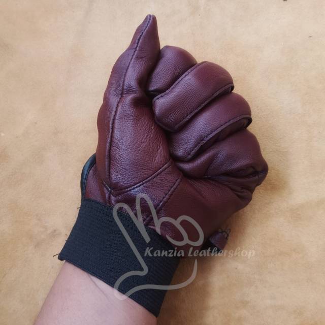 Kanzia Leathershop Sarung tangan kulit asli