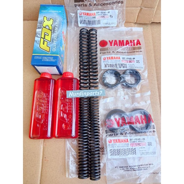 Jual Paket Per Shock Depan 5YP + Seal + Oil Shock Yamaha Jupiter MX