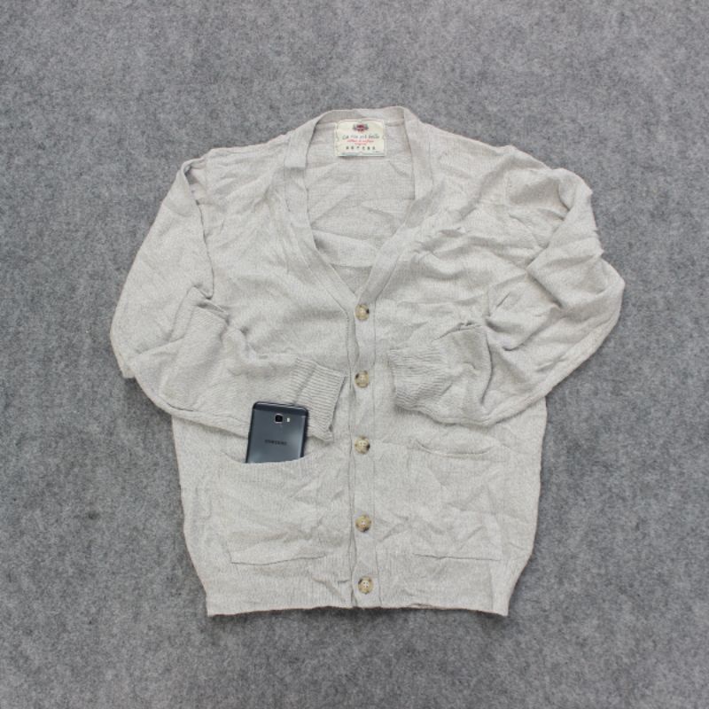 Cardigan Asterr Grey Misty Laris Murah