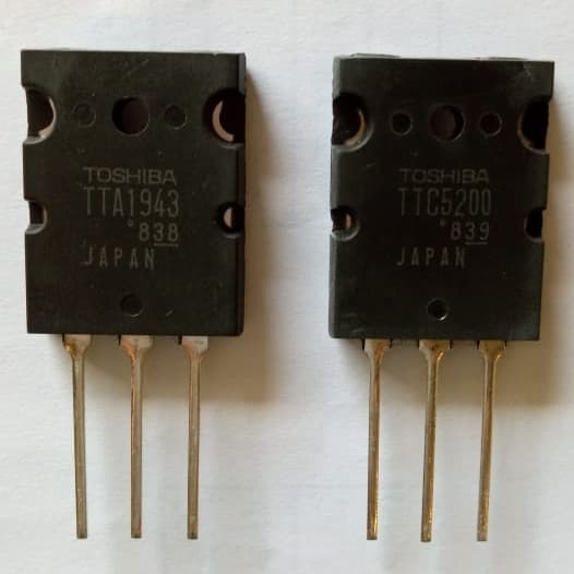 transistor toshiba TTC5200 TTA1943 kaki buram. harga/set