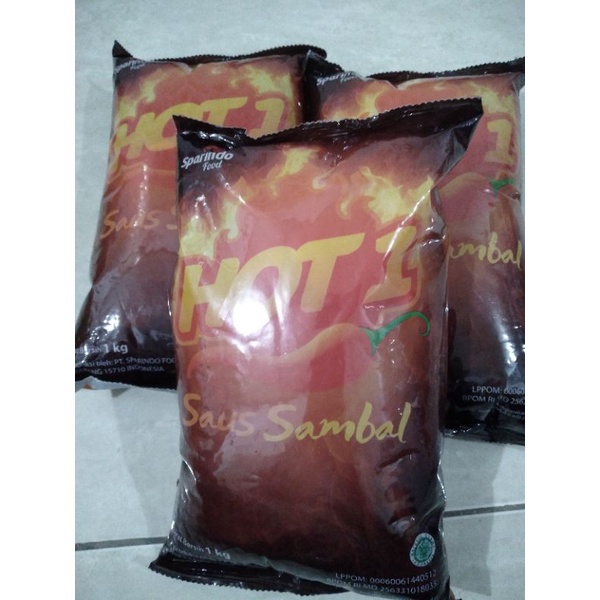 

SAOS SAUS SAMBAL EXTRA PEDAS HOT 1 KILO